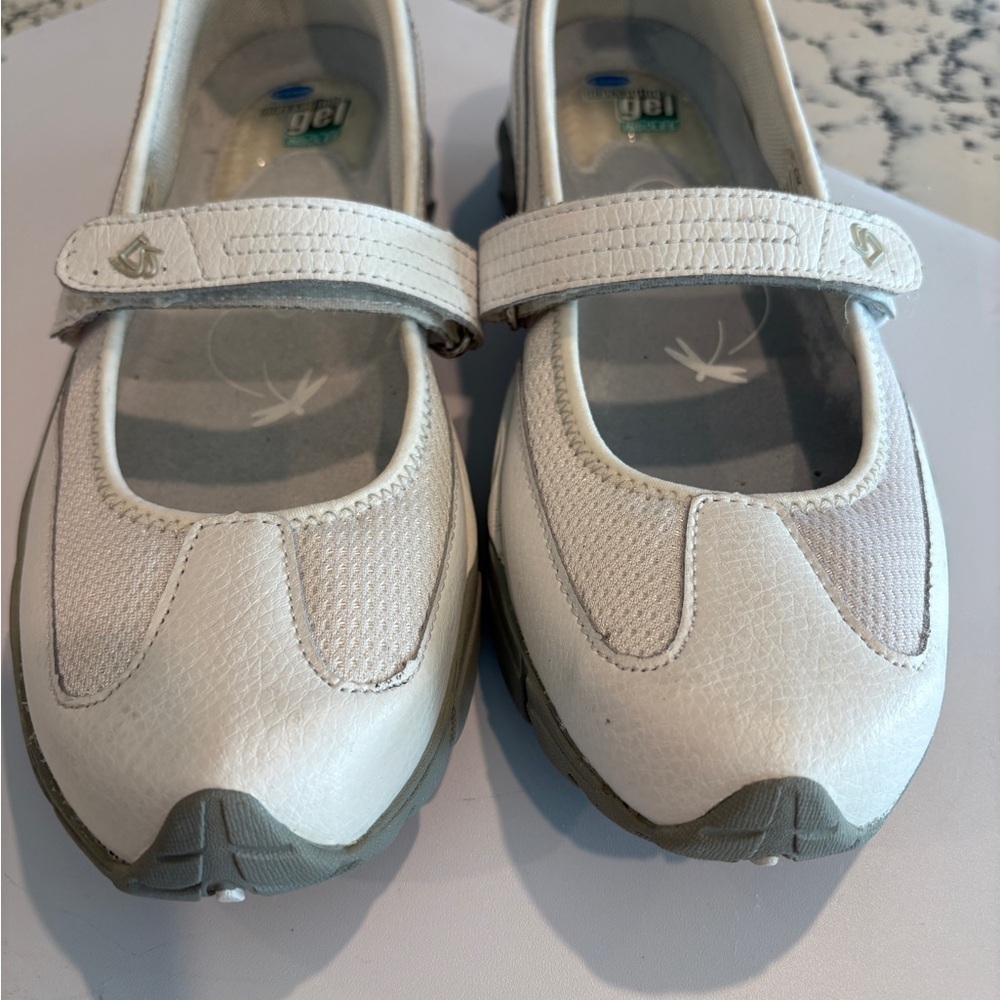 Dr. Scholl’s Massaging Gel Insoles White Shoes Size 8 1/2 - Picture 4 of 4